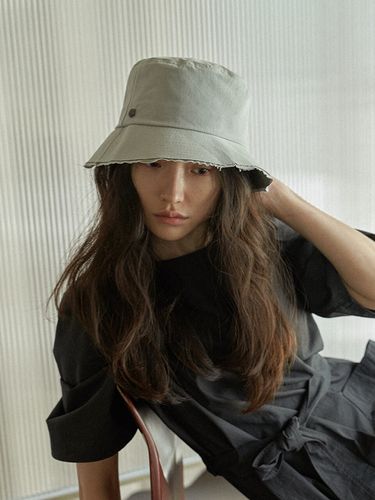 Everydaylife] Layered Bucket Hat - (Unisex) - poesiedame - Modalova