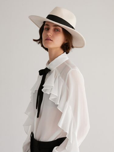 Wide Nuhat Black and White - NUHAT - Modalova