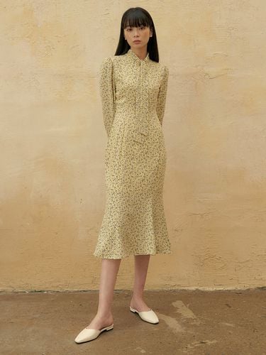 FSTS Ribbon Flower Pattern Long Dress_Yellow - REORG - Modalova