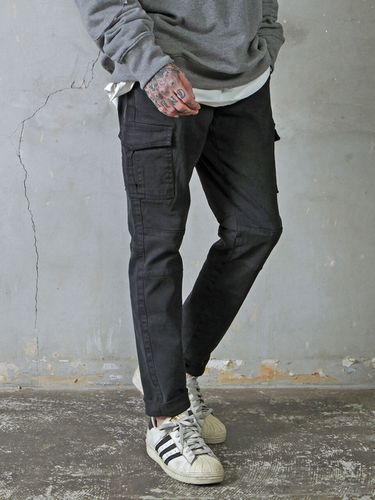 Tapered Stretch-Cotton Cargo Trousers - HALBKREIS LAYOUT - Modalova