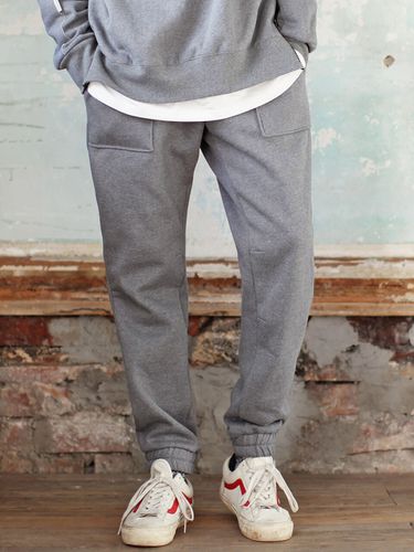 Fleece-Back Sweatpants Gray - HALBKREIS LAYOUT - Modalova