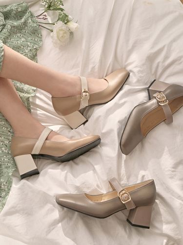 Ianne Maryjane Pumps - 2color - LOWFLOW - Modalova