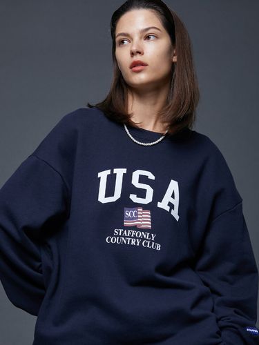 USA Sweatshirts Navy - STAFFONLY - Modalova