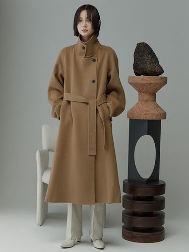 Cashmere Blend Handmade Coat () - RE RHEE - Modalova