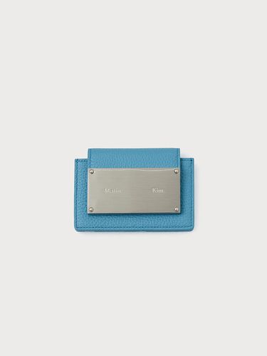 ACCORDION WALLET IN BLUE - Matin Kim - Modalova