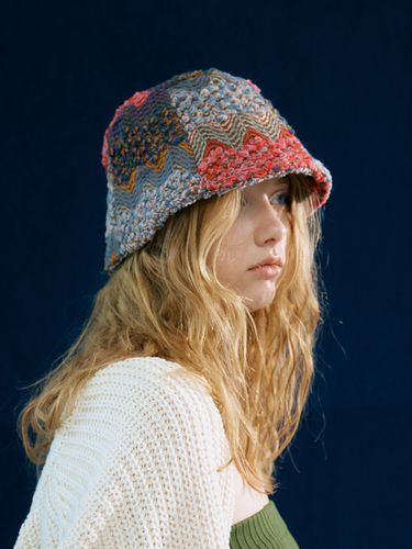 Let there be light] Knit Bucket Hat - poesiedame - Modalova