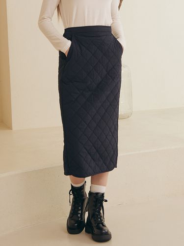 Banding Quilted Padding Skirt_4 Colors - HACIE - Modalova