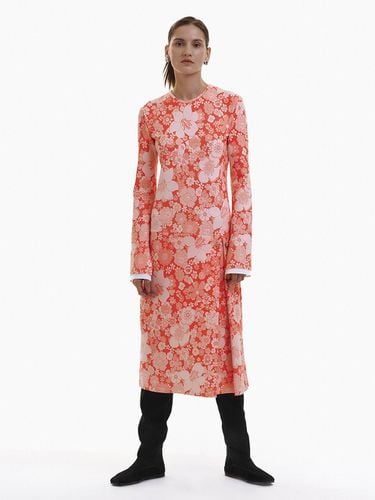 Yuppie Flower Dress_Orange - YUNSE - Modalova