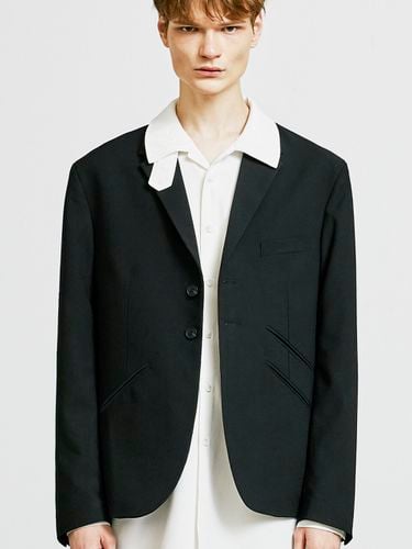 Essential Welt Pocket Blazer_Black - S SY - Modalova