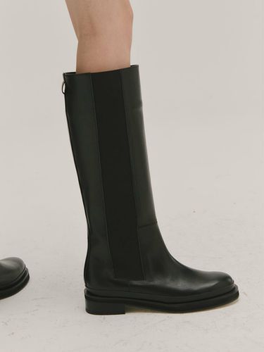 Basic Long Chelsea Boots - (B21F48) - BLANC TOE - Modalova