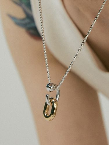 Volume oval Necklace - cellmute - Modalova