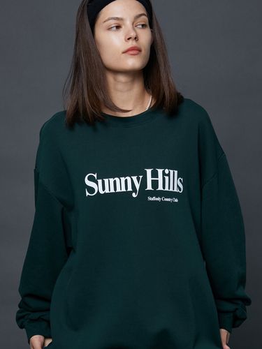 Sunny Hills Sweatshirt 2 Green - STAFFONLY - Modalova