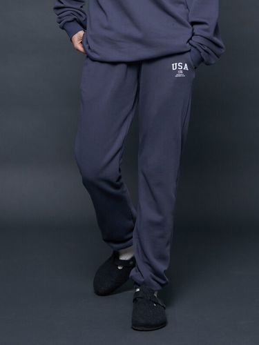 USA Sweatpants Washed Navy - STAFFONLY - Modalova