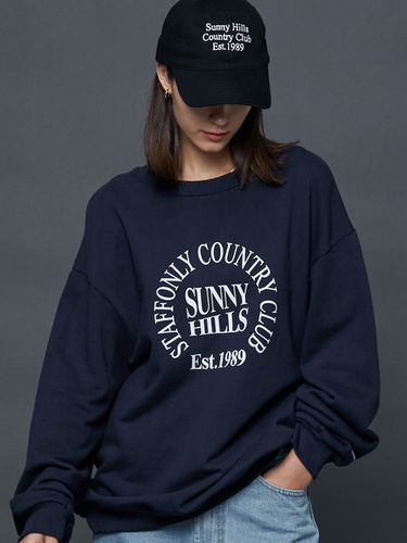 EST 1989 Sweatshirt Navy - STAFFONLY - Modalova