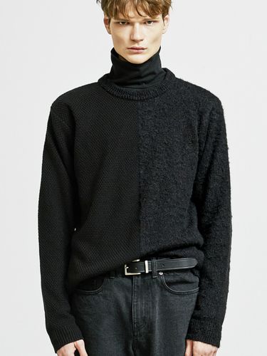 Division Mohair and Solid Knit_Black - S SY - Modalova