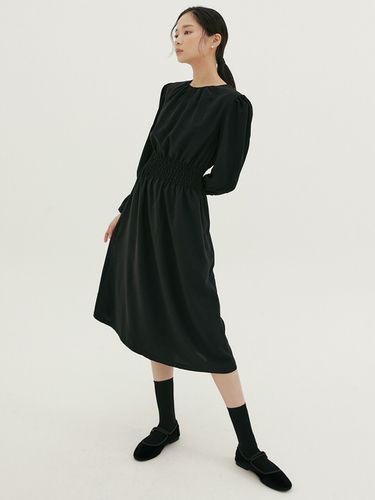 Noi Balloon Detail Dress_Black - REORG - Modalova