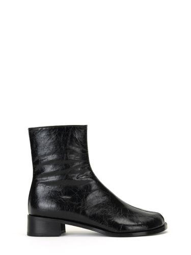 Flat Ankle Boots_Black - THREE TO EIGHTY - Modalova