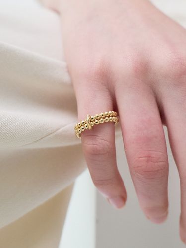 Ball Layered Ring - L U I R E - Modalova