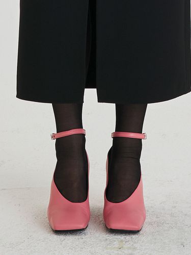 PLUMP STRAP HEEL PINK - FOIT - Modalova