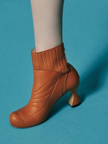 DEBBIE Ankle Boots_Orange - pleiades - Modalova