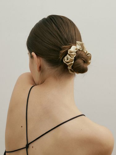 Silk Scrunchie (S) - AVVINA PELLE - Modalova