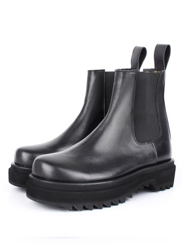 Wave Shark Sole Chelsea Boots - DAVID STONE - Modalova