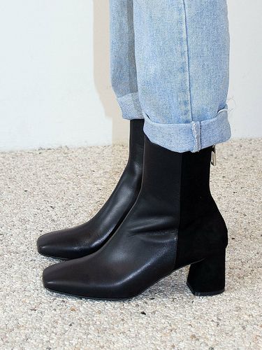 Basic middle boots Black - NONETHELESS - Modalova