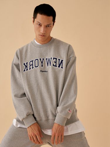 New York Sweatshirt_Melange - PaperBoy - Modalova