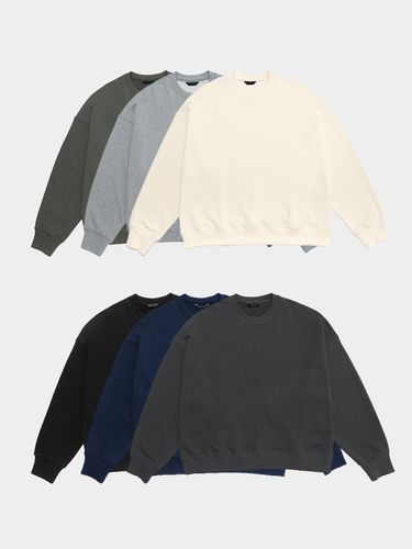 Overfit Supima Sweatshirt 6 Colors - THE KNIT COMPANY - Modalova