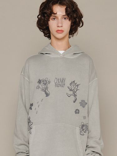 Chunky Friendly Pigment Hoodie - CPGN - Modalova