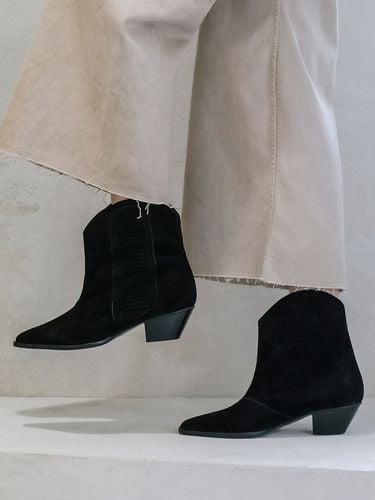 KAI WESTERN BOOTS BLACK - HYOON - Modalova