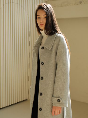 Raglan Wool Coat_Gray - PAUL&ALICE - Modalova