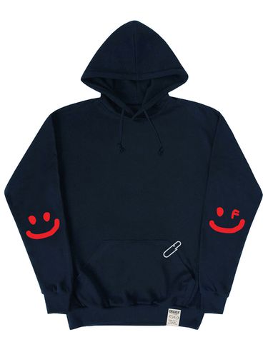 Elbow Smile Drawing Hoodie - GRAVER - Modalova