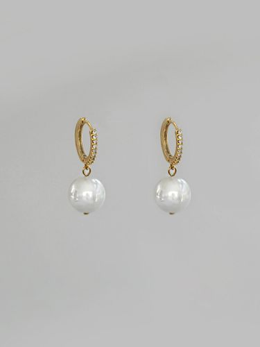 Pearl n Pearl Earring_2color - apple pie order - Modalova