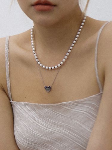 Black Dot Pearl Necklace - apple pie order - Modalova