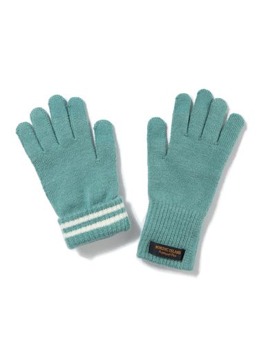 Long-Touch Gloves - Mint - NORDIC ISLAND - Modalova