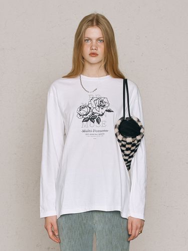 Multi Persona Theme T-shirt (White) - LEUNI - Modalova