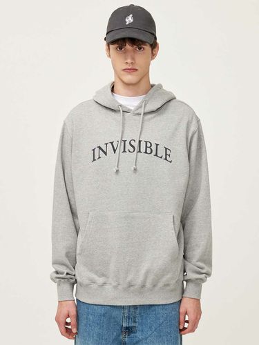 Invisible Printed Hoodie Melange - SLOW UNIVERSE - Modalova