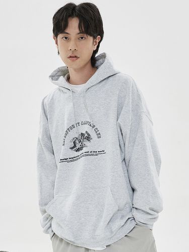 Camping Club Hoodie Light Gray - HAVEOFFDUTY - Modalova