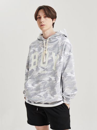 Camouflage Hoodie Gray - PaperBoy - Modalova