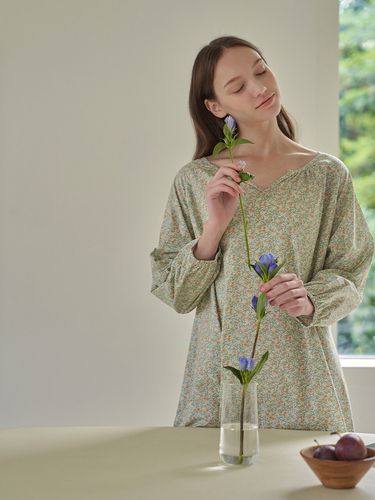 Pure Wood Soft Cotton Dress_Rosemary - maatila - Modalova