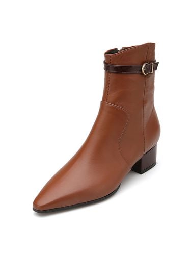 Fani Ankle Boots - Camel - amellie - Modalova