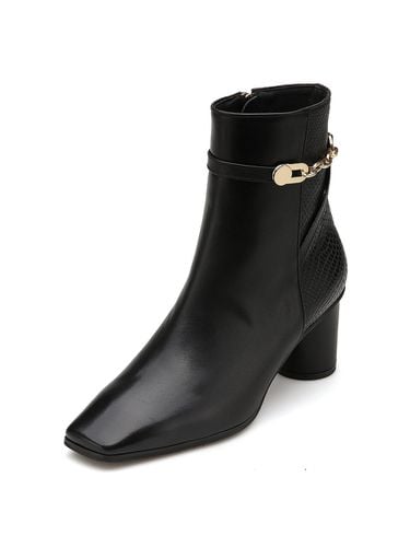 Haru Ankle Boots - Black - amellie - Modalova