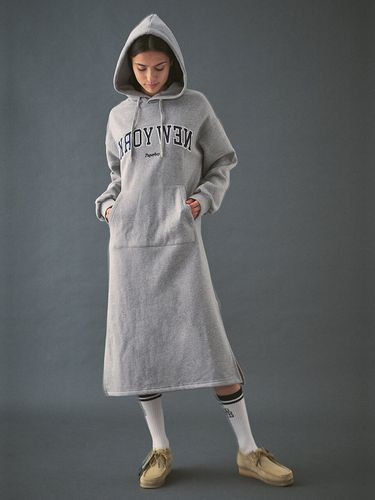 New York Hoodie Dress_Melange - PaperBoy - Modalova