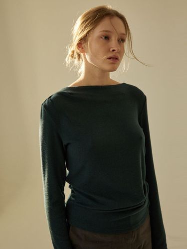 Wool-tencel Drape T-shirt_3 Color - NONLOCAL - Modalova