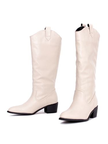 Basic Western Long Boots - CESTI - Modalova