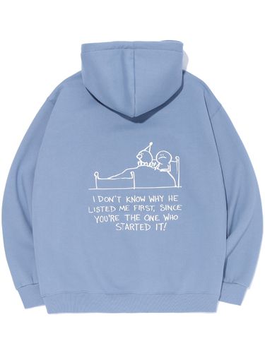 Fleece-lined mmM Illustration Embroidery Hoodie - CPGN - Modalova