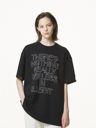 Price Tag Point T-shirt_Black - ILLEDIT - Modalova