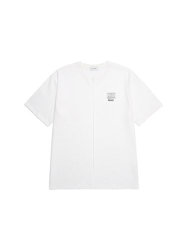 Half Cutting T-Shirt_White - ILLEDIT - Modalova