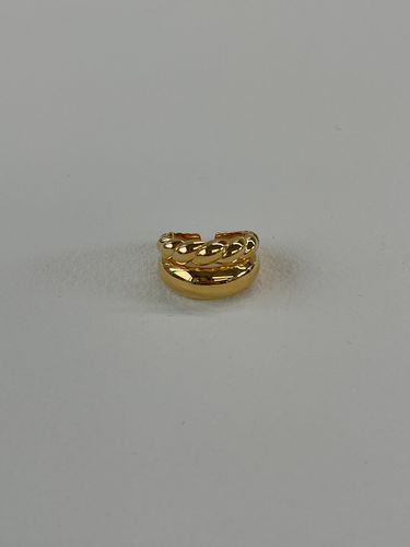 Double gold bold ring - nuavo - Modalova